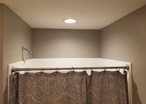 Bathroom Shower Can Lighting